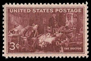 # 949 MINT NEVER HINGED DOCTORS XF+