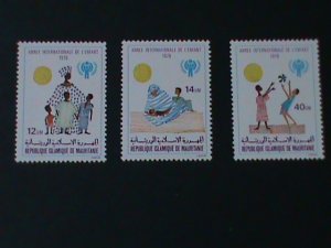 ​MAURITANIA-1979 SC#433-4  INTERNATIONAL YEAR OF THE CHILD MNH -VF-LAST ONE