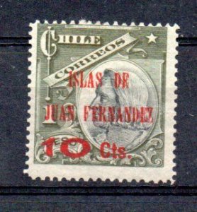 CHILE - CHILI - 1910 - CHRISTOPHER COLOMBUS - ISLAS DE JUAN FERNANDEZ - Used -10