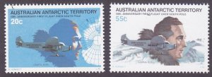 Australian Antarctic Terr AAT L35-36 MNH 1979 Byrds 1st Flight Over south Pole