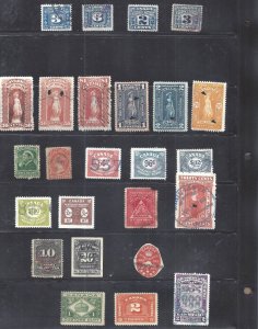 CANADA SELECTION OF REVENUE STAMPS BS27733