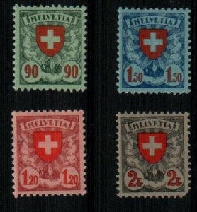 Switzerland Scott 200-203 Mint hinged (203 pulled perf) [TK50]