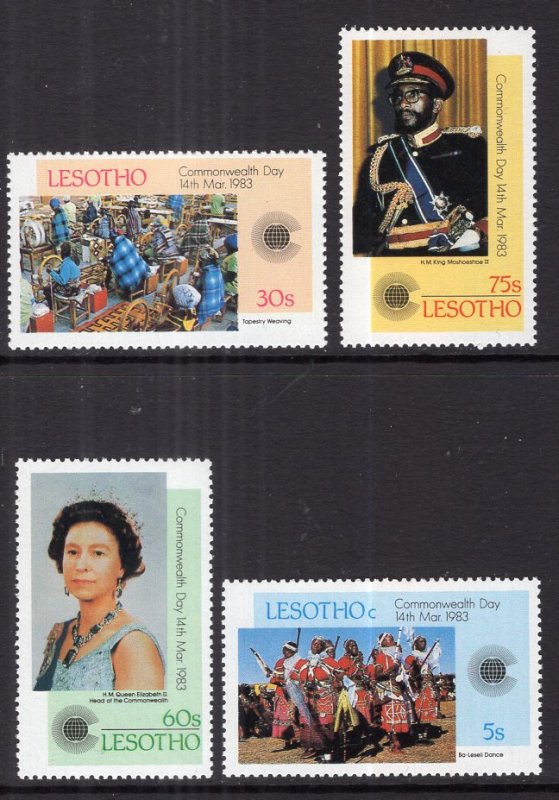 Lesotho 394-397 MNH VF