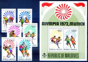 Sport. 1972 Monaco Olympics.