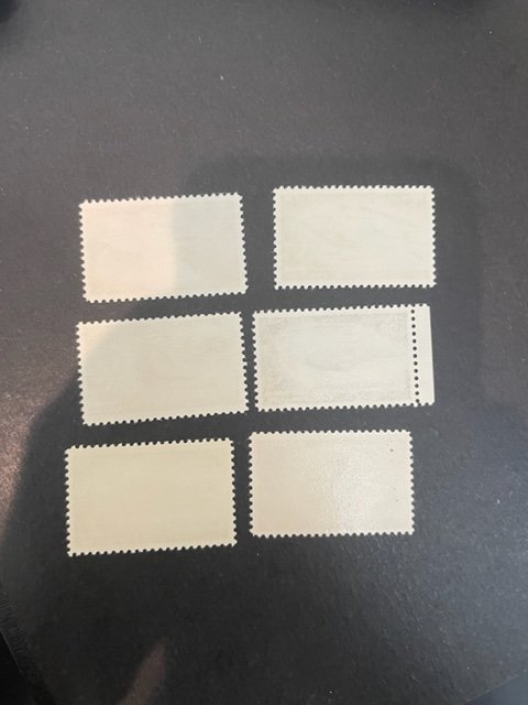 Canal Zone sc C36-C41 MNH+MH comp set