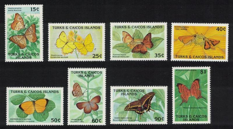 Turks and Caicos Butterflies 8v SG#1019-1026