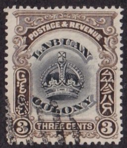 Labuan #100A Used