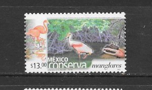 BIRDS - MEXICO #2432  CONSERVATION  MNH