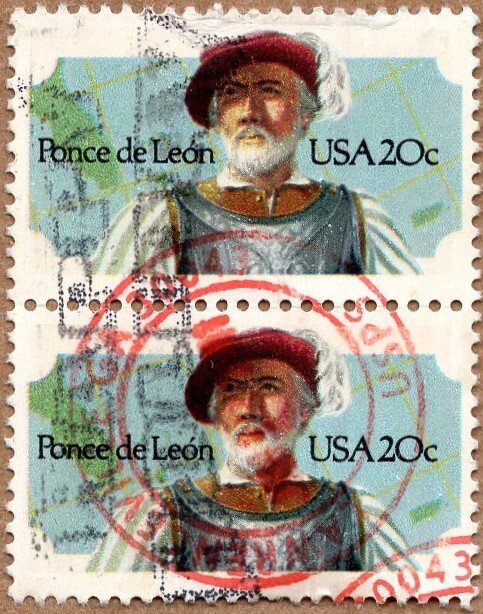 Scott 2024 Ponce de Leon -  Used Pair, Circular Cancel