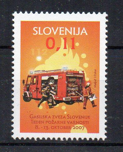 SLOVENIA - FIREMEN - FIRE TRUCK - 2017 -