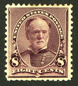 U.S. #225 MINT OG LH