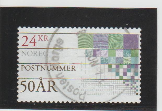 Norway  Scott#  1859  Used  (2018 Norwegian Postal Codes)