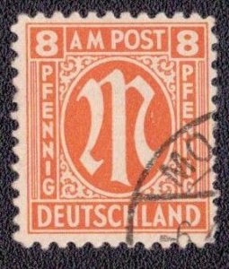 Germany Allied Occupation - 1945 3N6a Used