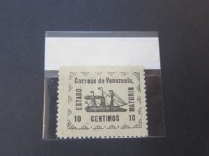 Venezuela local stamp 1903 Sc 2 different colour MH