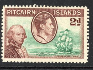 Pitcairn Islands 4 MH 1951 2p