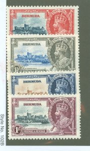 Bermuda #100-103 Unused Single (Complete Set)