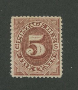 1884 United States Postage Due Stamp #J18 Mint Hinged F/VF Original Gum 