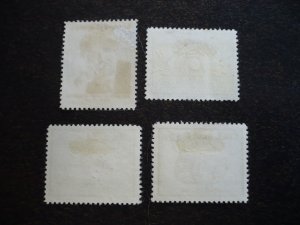 Stamps - Cuba - Scott#607,C182-C184 - Used Set of 4 Stamps