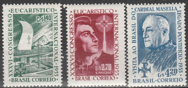 Brazil #825-7 F-VF Unused