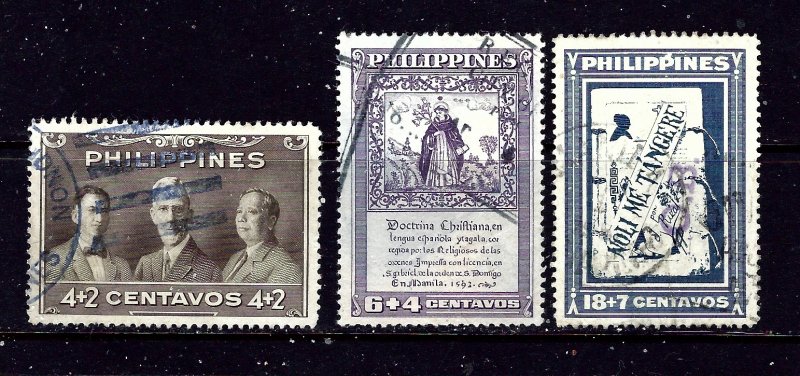 Philippines B1-3 Used 1949 set