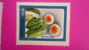 India 1977 Flowers Scott# 760-763 Complete Mint F-VF NH set of 4