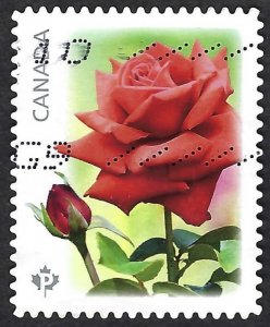 Canada #2730 P Rose (2014). Used.