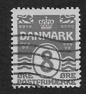 DENMARK SC# 93 FVF/U 1921