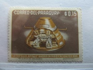 1964 Paraguay 15c Fine MNH** Space Satellite A4P34F66-