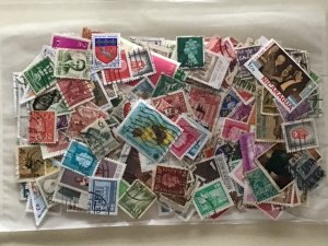 Worldwide mixed off paper stamps for sorting & collecting 250+ stamps A9757