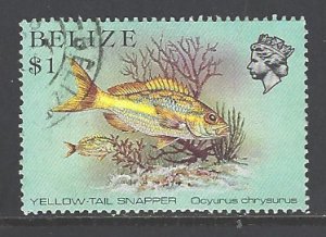 Belize Sc # 711 used (DT)