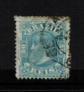 Brazil SC# 79, Used, Very Shallow Center Thin - Lot 070417