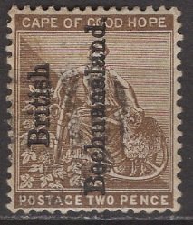 Bechuanaland Protectorate; 1891: Sc. # 32; *+/MLH Single Stamp