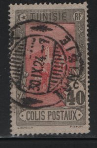 TUNISIA , Q5, USED, 1906 Mail delivery