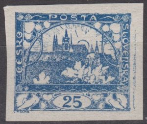 Czechoslovakia Scott #5 1918 MH