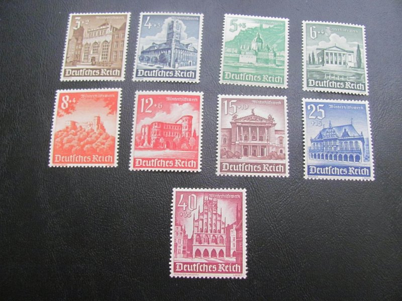GERMANY 1938 MNH SC B116-117 TORCH SET 20 EUROS (124) SEE MY STORE