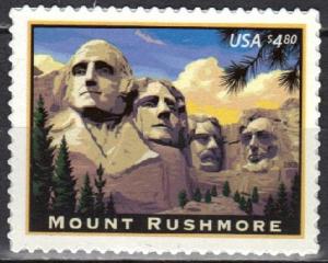 #4268, Single.   \Mount Rushmore\ MNH,  $4.80