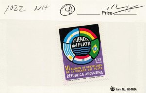 ARGENTINA  1022   MNH