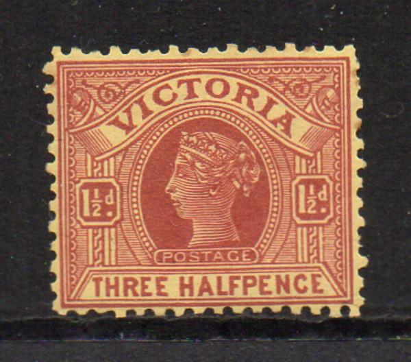 Victoria Sc 195 1901 1 1/2 d Victoria stamp mint