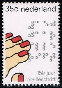 Netherlands #533 Braille; MNH (0.40)