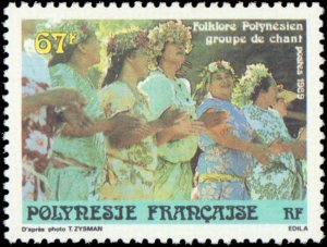 French Polynesia #512-514, Complete Set(3), 1989, Never Hinged