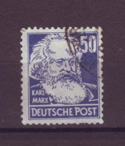 J10944 JL Stamps 1948 russia ocup,t  germany ddr used karl marx wmk 292