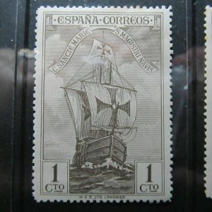 Spain Spain España Spain 1930 1c fine MH* stamp A4P14F486-