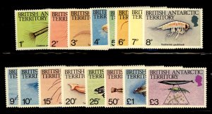 British Antarctic Territory #102-116  Single (Complete Set)