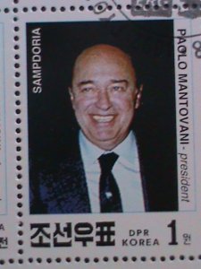 ​KOREA-1992-SC#3125 SAMPDORIA ITALIAN CHAMPIONSHIP 1991- CTO SHEET VERY FINE