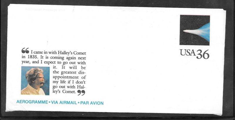 Just Fun Cover #UC60 Unused Tourism Aerogramme (13208)