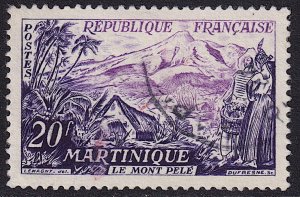 France - 1955 - Scott #780 - used - Martinique