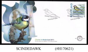 NETHERLANDS - 2011 BIRDS - FDC