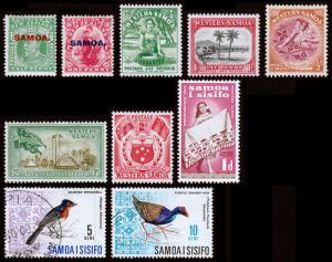 Samoa Scott 114 // 270 (1914-1967) Mint/Used H F-VF