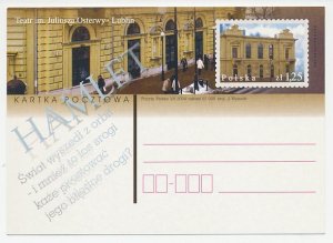 Postal stationery Poland 2004 Theater - Lublin - Hamlet - William Shakespeare