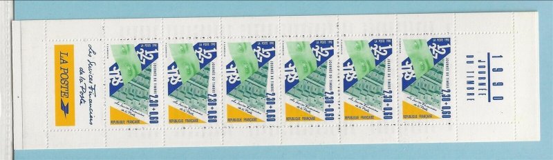 FRANCE Sc B613a NH BOOKLET OF 1990 - STAMP DAY - (CT5)